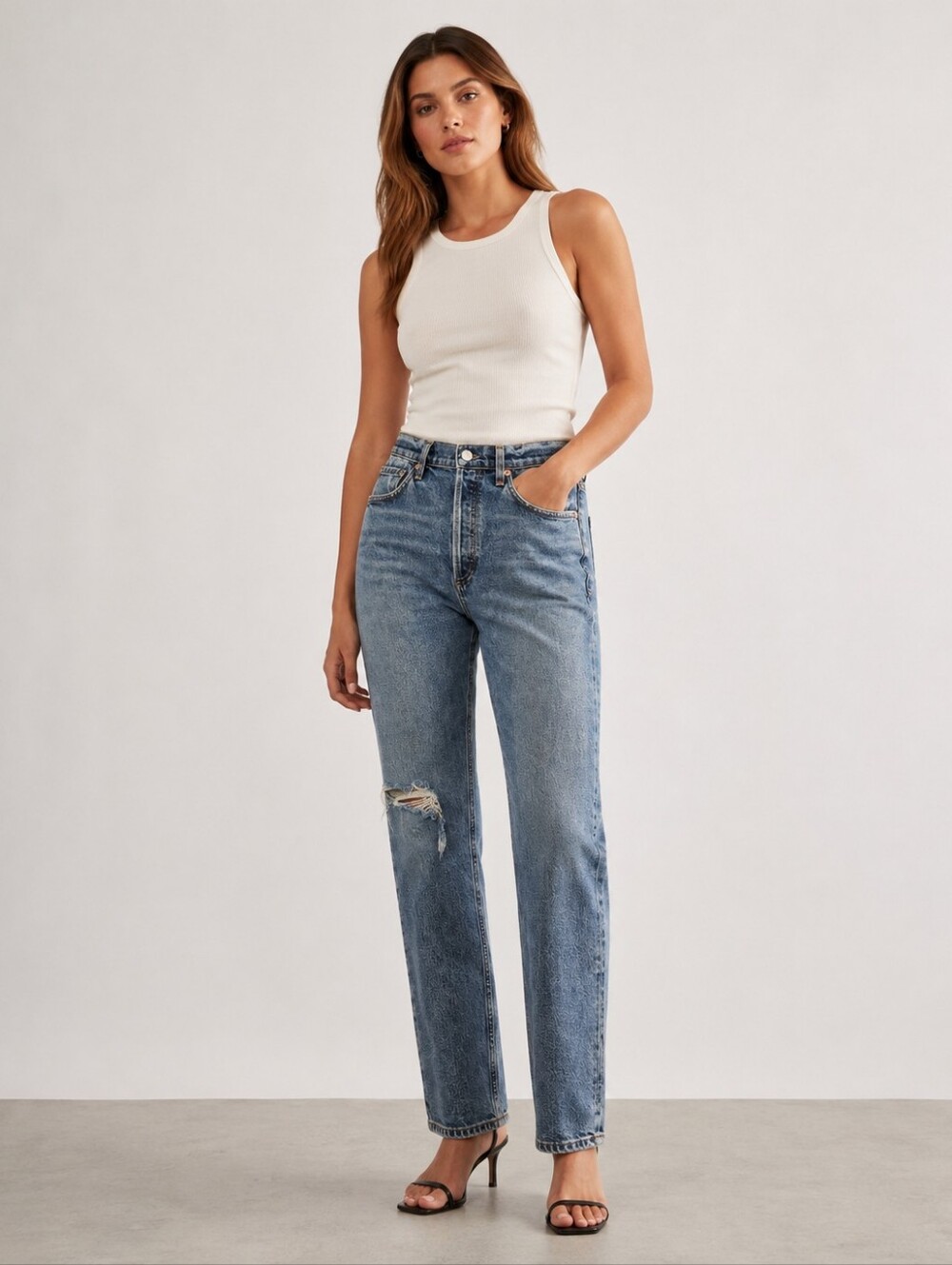 Citizens Of Humanity Jolene Jeans Size 29 Slim Medium Wash